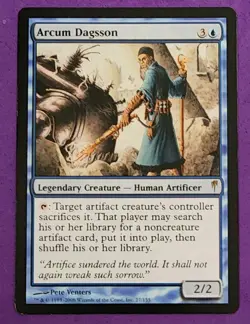 MTG Magic The Gathering - Arcum Dagsson - Coldsnap LP (Lightly Played) - Image 1
