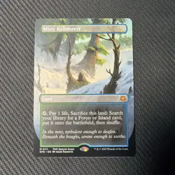Misty Rainforest (Borderless) Special Guests Foil - Image 1
