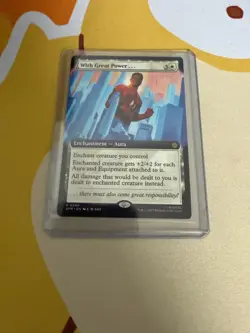 With Great Power... - 0248 - R - Non Foil - Extended - Spider-Man - MTG - Image 1