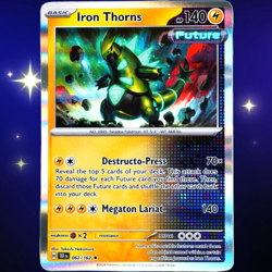 Iron Thorns - Rare Holo - Pokemon TCG Scarlet & Violet Temporal Forces #062/162 - Image 1