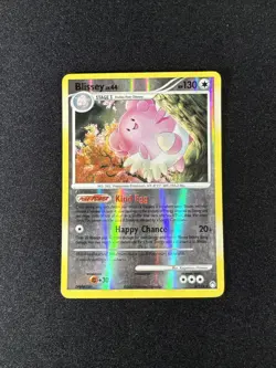 Pokemon TCG Blissey Mysterious Treasures 5/123 Reverse Holo Holo Rare MP - Image 3