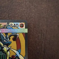 Mega Lucario Ex 033 Black Star Promo Pokemon TCG Ascended Heroes NM/M - Image 2