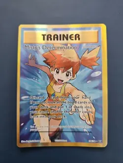 Pokemon TCG Misty's Determination Full Art 108/108 XY Evolutions NM - Image 1