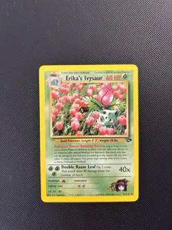 Pokemon TCG Erika's Ivysaur Gym Challenge 41/132 Unlimited Uncommon LP - Image 4