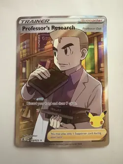 Professor's Research (Full Art) Ultra Rare Celebrations 024/025 - Image 1