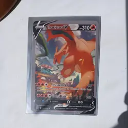Pokemon Card Charizard v 154/172 Brilliant Stars RARE - Image 1