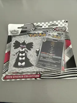 White Flare Tech Sticker Collection - New & Sealed - Pokemon TCG (Gothitelle) - Image 1