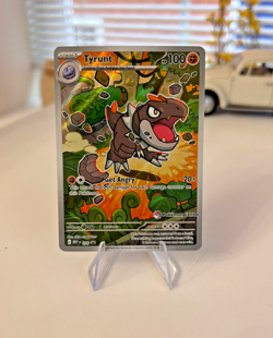 Pokemon TCG: Tyrunt Black Star Promo MEP070 Pokemon Center Stamped- 1st Listing - Image 1