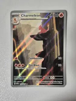 Pokemon TCG Charmeleon Scarlet & Violet-151 169/165 Holo Illustration Rare - Image 1