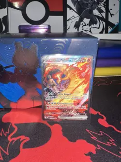 Pokemon Destined Rivals Team Rocket's Moltres EX Card 229/182 - Image 2