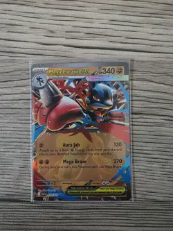 Pokemon TCG Mega Lucario ex 113/217 Ascended Heroes - Image 1
