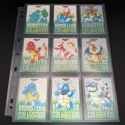 Pokemon Carddass Bandai 1996 Green Full Complete 154 Set Charizard Mew Japan EXC - Image 2