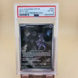 2023 POKEMON SVP EN-SV PROMO MEWTWO #052 151 ULTRA-PREMIUM COLLECTION PSA 6 - Image 1