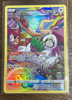 Oranguru - TG12/TG30 - Pokemon Brilliant Stars Sword & Shield Holo Rare Card NM+ - Image 1