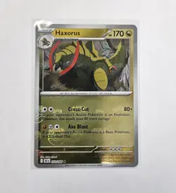 Haxorus 070/086 Masterball Reverse Holo Pokemon Card Black Bolt 2025 NM 070/086 - Image 1