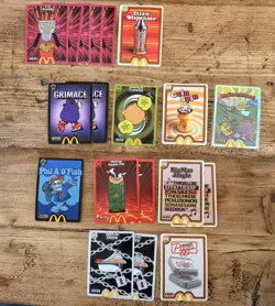 McDonalds McDonaldland 12/24 Legendary Trading Card 2026 Redeemed +18 cards - Image 2