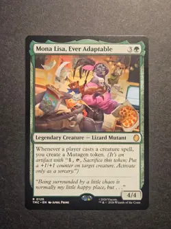 Mona Lisa, Ever Adaptable R Commander: Teenage Mutant Ninja Turtles 0126 NM - Image 1