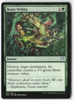 Beast Within U Commander 2020 168 NM - Image 1