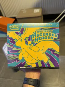 Pokemon Mega Evolution Ascended Heroes Elite Trainer Box ETB Sealed (Small Tear) - Image 1