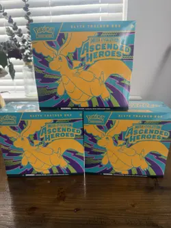 3 x Pokemon Mega Evolution Ascended Heroes Pokemon ETB Elite Trainer Box ✅ - Image 1