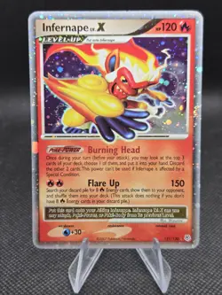 Infernape LV.X 121/130 Pokemon Diamond and Pearl - LP - Image 1
