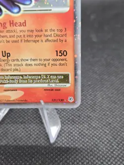 Infernape LV.X 121/130 Pokemon Diamond and Pearl - LP - Image 4