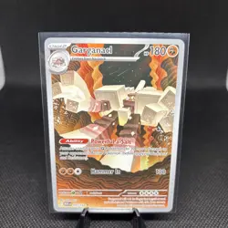 Pokemon Card Garganacl 147/132 Mega Evolution Illustration Rare NM - Image 1