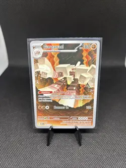 Pokemon Card Garganacl 147/132 Mega Evolution Illustration Rare NM - Image 3
