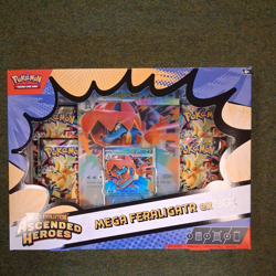Pokemon TCG: Mega Evolution Ascended Heroes - Mega Feraligatr ex Box - Image 1