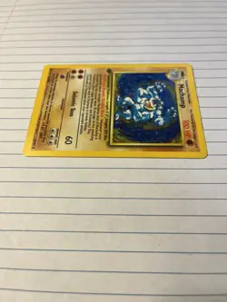 Pokemon TCG Machamp Base Set 8/102 Holo 1st Edition Holo Rare - Image 3