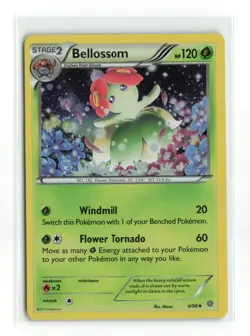 BELLOSSOM 4/98 COSMOS HOLO POKEMON TCG LP - Image 1