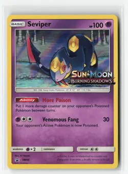 SEVIPER SM46 PRE RELEASE PROMO POKEMON TCG LP - Image 1