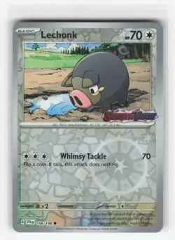 LECHONK 156/198 BEST BUYSTAMPED SCARLET VIOLET POKEMON TCG NM - Image 1