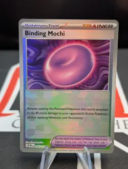 BINDING MOCHI 095/131 PRISMATIC EVOLUTIONS POKE BALL REVERSE HOLO POKEMON TCG NM - Image 1