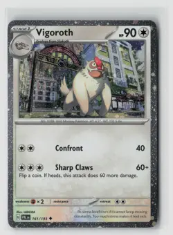 Vigoroth #161/193 Cosmos Holo Promo Pokemon TCG NM - Image 1