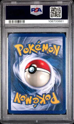 1999 POKEMON BASE SET UNLIMITED #12 NINETALES-HOLO PSA 5 - Image 2