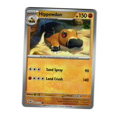 Pokemon Hippowdon 053/131 SV: Prismatic Evolutions (Master Ball Pattern) NM - Image 1