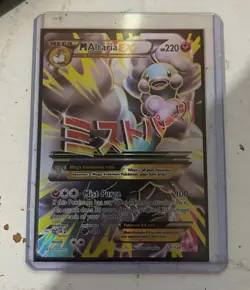 Pokemon M Altaria EX Ultra Rare Mega Full Art Holo 121/124 Fates Collide HP220 - Image 1