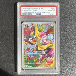 Pokemon Iono's Wattrel 232/SV-P SV-P Promo Holo Japanese 2025 PSA 10 - Image 1