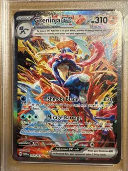 PSA 9 - Greninja ex 214/167 SIR SV Twilight Masquerade - Pokemon - Image 4