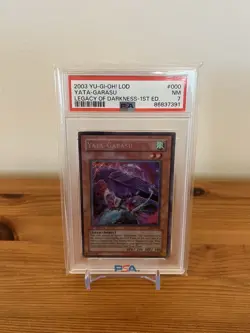 2003 Yu-Gi-Oh Yata-Garasu LOD-000 1st Edition PSA 7 - Image 1