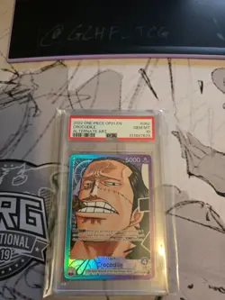 PSA 10 ONE PIECE TCG CROCODILE ALT ART OP01-062 - Image 1