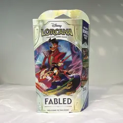 Disney Lorcana TCG Fabled Powerline Starter Deck Bonus Booster Pack 60-Card 2023 - Image 1