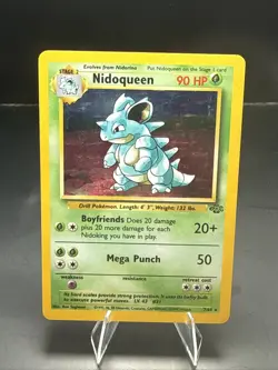 Pokemon TCG Nidoqueen Jungle Holo Card 7/64 - Image 1
