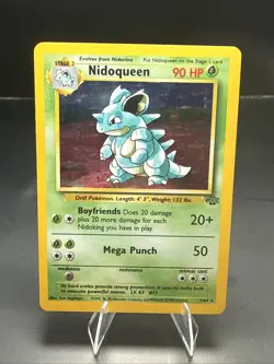 Pokemon TCG Nidoqueen Jungle Holo Card 7/64 - Image 2