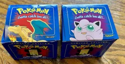 (2) 1999 Burger King Pokemon 23K Gold Plated Promo Card empty boxes. Charizard + - Image 1