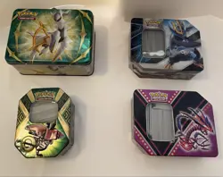 Pokemon Card Lot 2500 Common/Uncommon, Holo included Plus Four Collectible Tins - Image 2