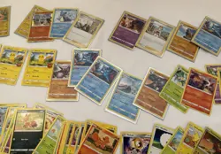 Pokemon Card Lot 2500 Common/Uncommon, Holo included Plus Four Collectible Tins - Image 5