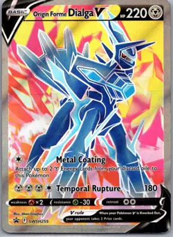 Origin Forme Dialga V Promo SWSH: Sword & Shield Promo Cards SWSH255 NM - Image 1