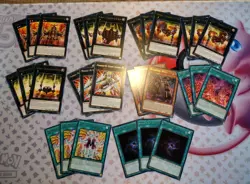 Yugioh Numeron Deck Core Set Of 30 Cards! Ekam Gate, Numeron Network, Etc. - Image 1